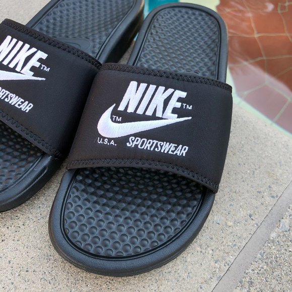 Nike BENASSI JDI Slides Sandals Slippers TXT SE - Picture 2 of 13